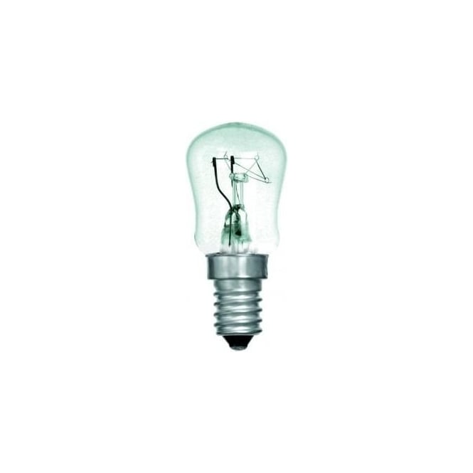 25W Clear Pygmy Microwave Bulb - S.Screw