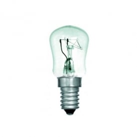 25W Clear Pygmy Microwave Bulb - S.Screw