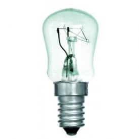 25W Clear Pygmy Microwave Bulb - S.Screw
