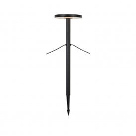 400333 Markslojd Garden 24V 5W Integrated LED Outdoor Aluminium Bollard Light in Black Finish