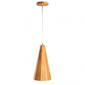 Accord Angular Ceiling Pendant Light - Teak
