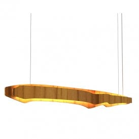 Accord Horizon 140 LED Bar Ceiling Pendant Light - Teak