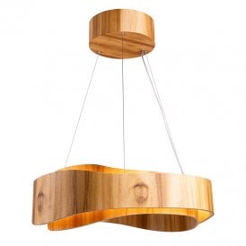 Accord Horizon 60 LED Ceiling Pendant Light - Teak