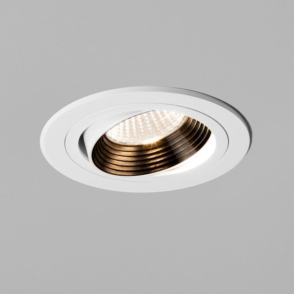 Recessed Adjustable Led Astro 1256013 Aprilia Single Light Fire Rated Recessed Adjustable LED ...