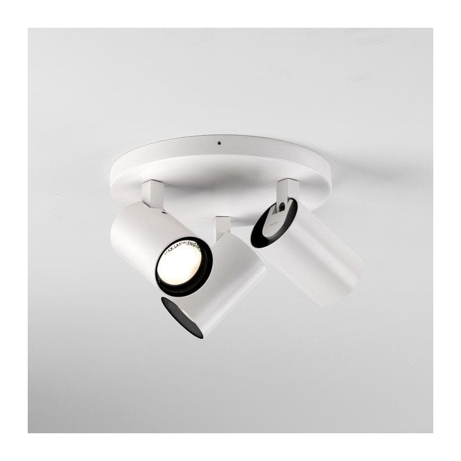 Astro  Aqua 3 Light LED Bathroom Spot Light Fitting In White Finish