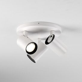 Astro Aqua 3 Light LED Bathroom Spot Light Fitting In White Finish