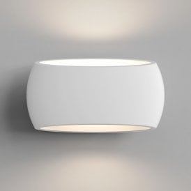 Astro Aria Single Light Ceramic Wall Fitting