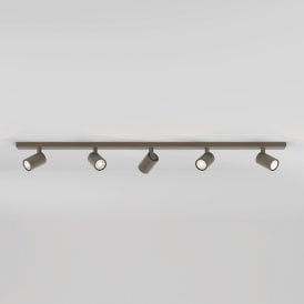 Astro Ascoli 5 Light Bar Ceiling Spotlight in Bronze Finish