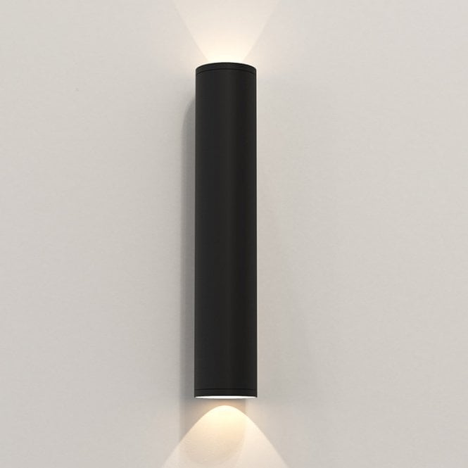 Astro Ava 400 Exterior Wall Fitting in Matt Black Finish