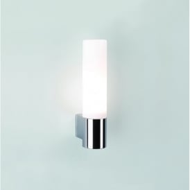 Astro Bari Single Light Bathroom Wall Fitting in Polished Chrome