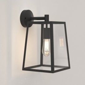 Astro Calvi 305 Single Light Outdoor Wall Fitting in Textured Black Finish