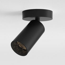 Astro Can Ceiling Spotlight in Matt Black Finish