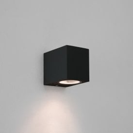 Astro Chios 80 Single Light Exterior Wall Fitting in Black Finish