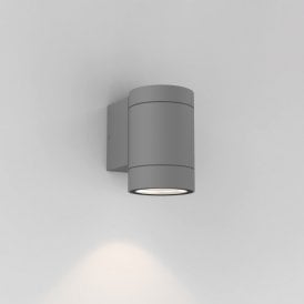 Astro Dartmouth Single Light Outdoor Wall Fitting in Textured Grey Finish