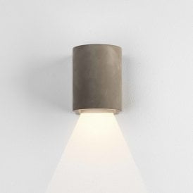 Astro Dunbar 120 LED Outdoor Wall Fitting in Concrete Finish