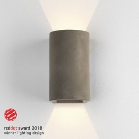Astro Dunbar 160 LED Outdoor Wall Fitting in Concrete Finish