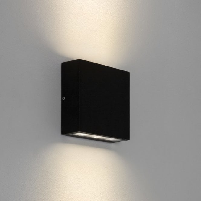 Astro  Elis LED Outdoor Wall Fitting in Black Finish