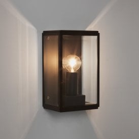 Astro Homefield 130 Single Outdoor Light in Textured Black Finish