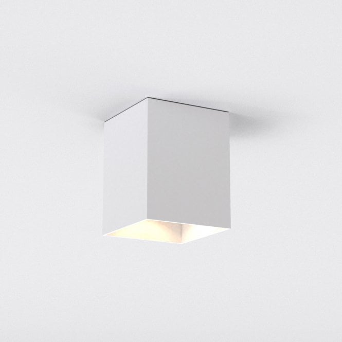 Astro Kinzo 140 Integrated Dimmable LED Ceiling Fitting In Textured White Finish