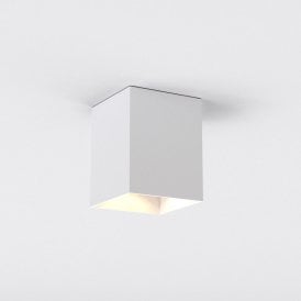 Astro Kinzo 140 Integrated Dimmable LED Ceiling Fitting In Textured White Finish