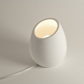 Astro Limina Single Light Plaster Floor Lamp In White Finish