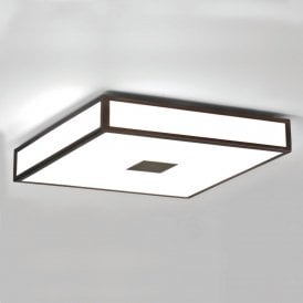Astro Mashiko 400 Bathroom 4 Light Ceiling Fitting In Bronze Finish
