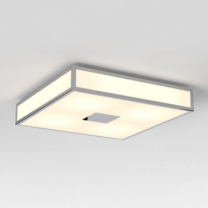 Astro  Mashiko 400 Bathroom 4 Light Ceiling Fitting In Polished Chrome Finish