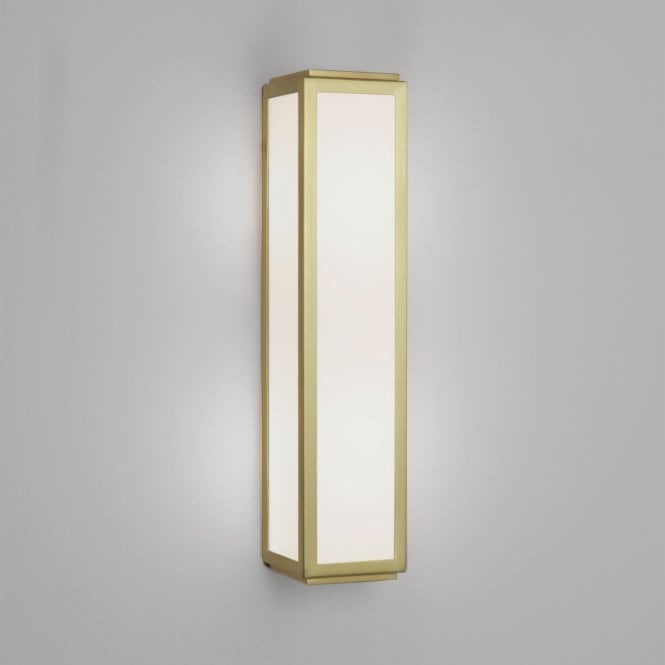 Astro  Mashiko Classic 360 2 Light Bathroom Wall Fitting in a Matt Gold Finish