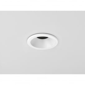 Astro Minima Single Light Recessed Bathroom Ceiling Downlight in White Finish
