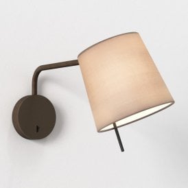 Astro Mitsu Swing Arm Single Light Wall Fitting in Bronze Finish