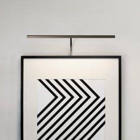 Astro Mondrian 600 Frame Mounted Dimmable LED Picture Light In Bronze Finish