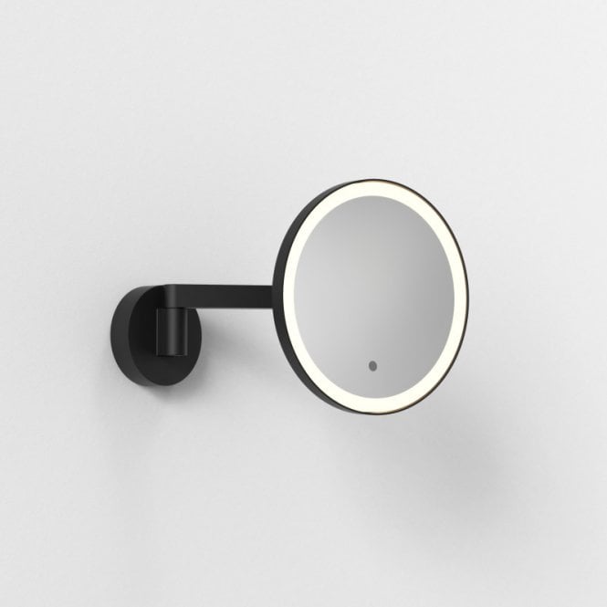 Astro  Nagoya Magnifying 2 Light Mirror Fitting in Matt Black Finish
