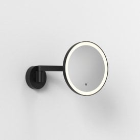Astro Nagoya Magnifying 2 Light Mirror Fitting in Matt Black Finish