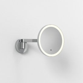 Astro Nagoya Magnifying 2 Light Mirror Fitting in Polished Chrome Finish