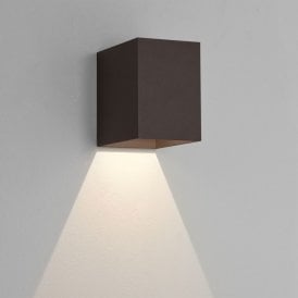 Astro Oslo 100 Single Light LED Outdoor Wall Fitting In Black Finish