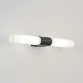 Astro Padova 2 Light Bathroom Mirror Light in Matt Black Finish