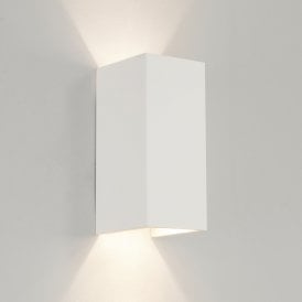 Astro Parma 210, 2 Light Ceramic Wall Fitting In White Finish