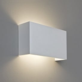 Astro Pella 325 Single Light Ceramic Wall Fitting In White Finish
