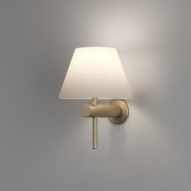 Astro Roma Single Light Bathroom Wall Fitting in Matt Gold Finish