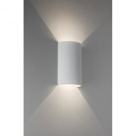 Astro Serifos 170  2 Light LED Ceramic Wall Fitting In White Finish