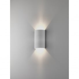 Astro Serifos 220 LED 2 Light Ceramic Wall Fitting in White