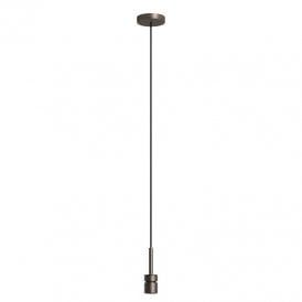 Astro Single Light Ceiling Pendant Suspension Kit 4 in Bronze Finish