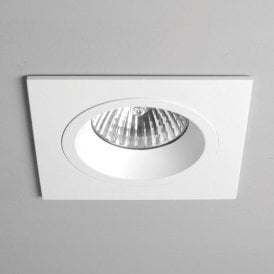 Astro Taro Single Light Fire Rated Recessed Ceiling Fitting In White Finish