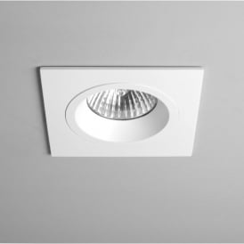 Astro Taro Single Light Fire Rated Recessed Ceiling Fitting In White Finish