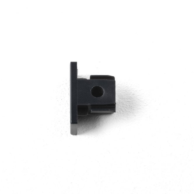 Astro Track End Cap In Matt Black Finish