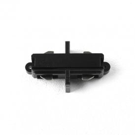 Astro Track End To End Connector In Matt Black Finish