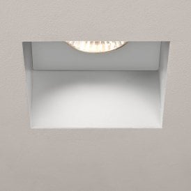 Astro Trimless Mains Fire Rated Recessed Downlight in White Finish