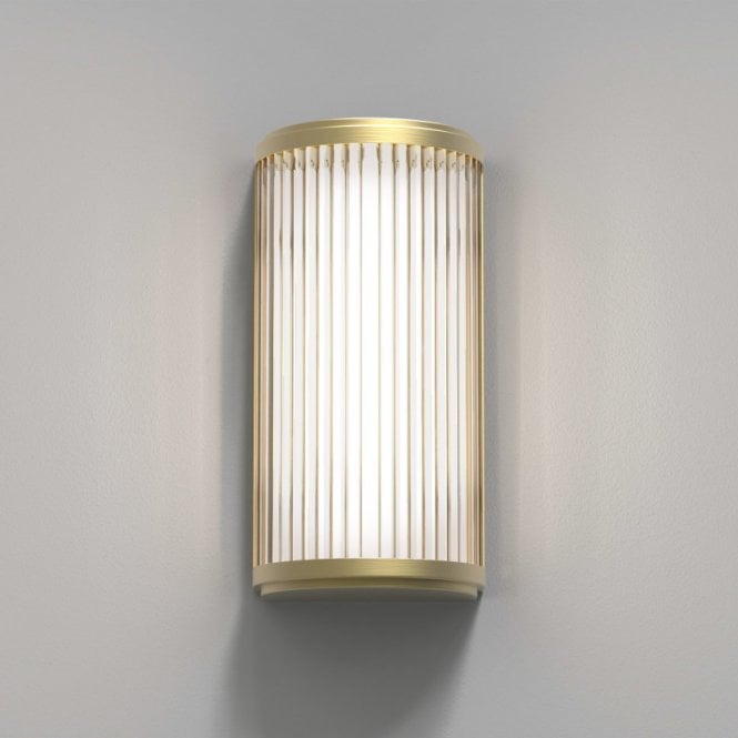 Astro Versailles 250 Single LED Wall Fitting in Matt Gold Finish