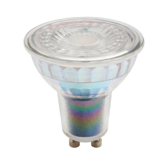 Bell Lighting Bell Halo 3.1W Cool White Non-Dimmable LED 38° GU10 Bulb - Glass