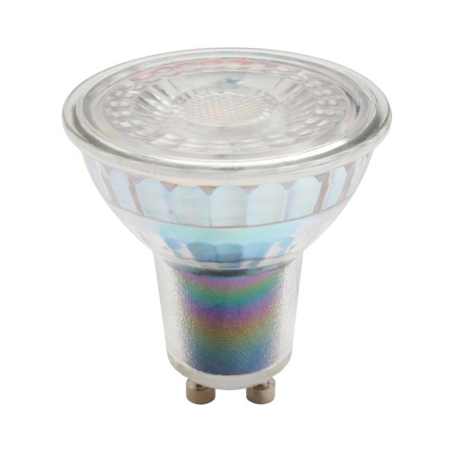 Bell Lighting Bell Halo Elite 4.2W Warm White Non-Dimmable LED 38° GU10 Bulb - Glass